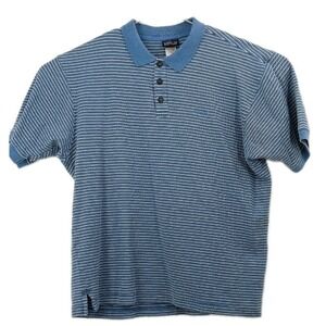 Patagonia Men's XL Blue Seersucker Short Sleeve Button Front Shirt